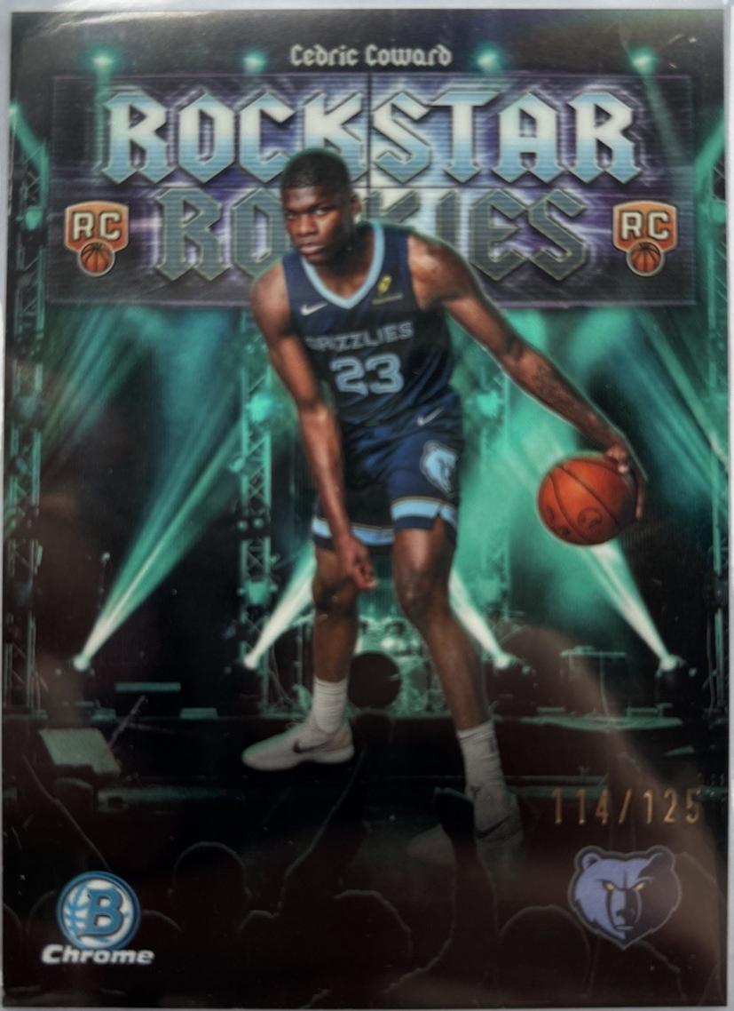 Cedric Coward [Aqua Refractor] #RR-11