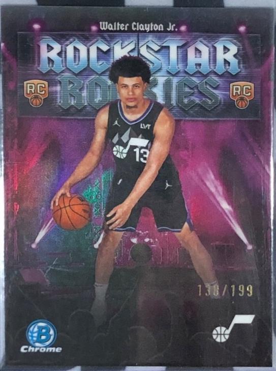 Walter Clayton Jr. [Fuchsia Refractor] #RR-18