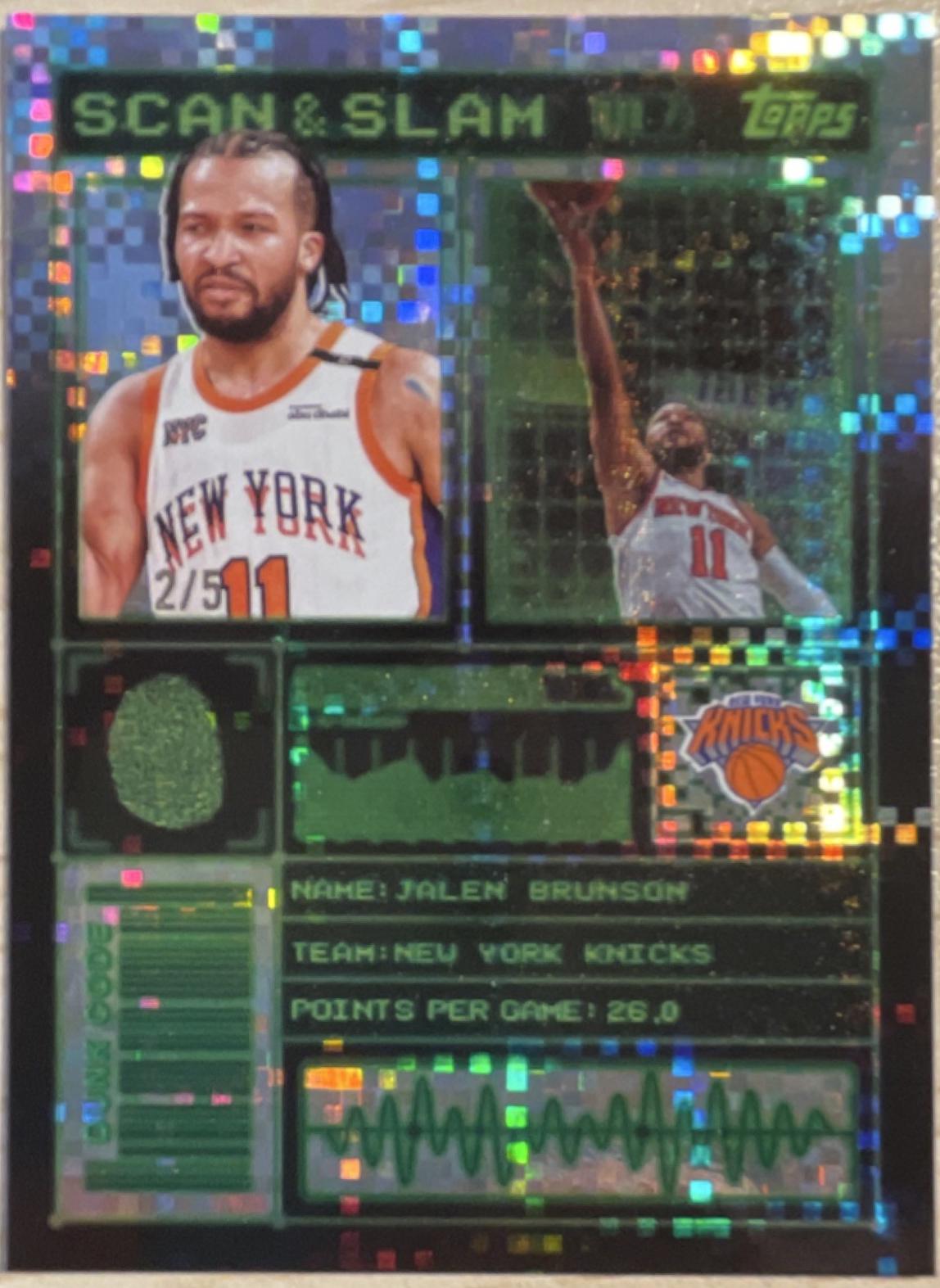 Jalen Brunson [Cyber Circuit] #SS-2