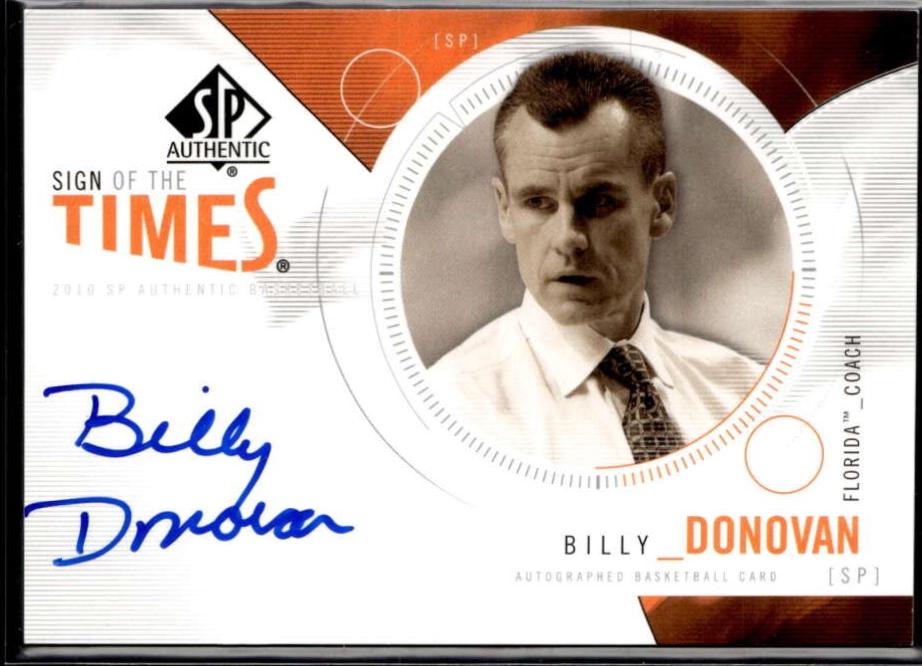 Billy Donovan #S-BD