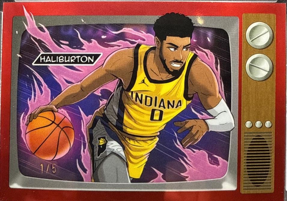 Tyrese Haliburton [Red] #NBA-A5