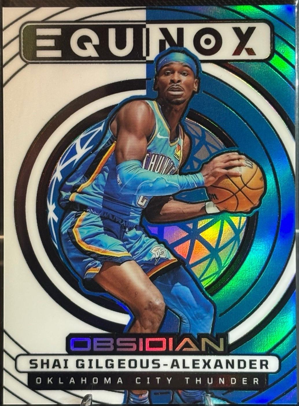Shai Gilgeous-Alexander [Electric Etch Blue Flood] #21