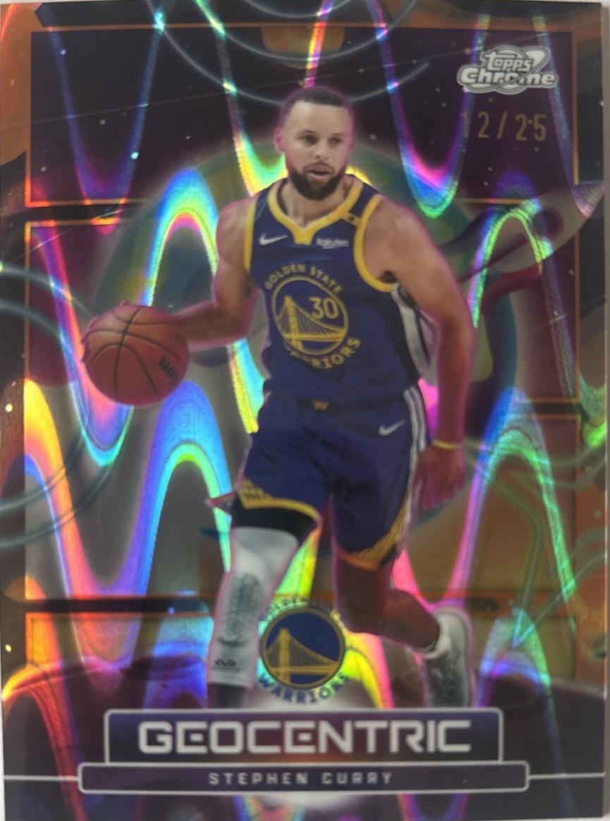 Stephen Curry [Orange Galactic] #GE-1