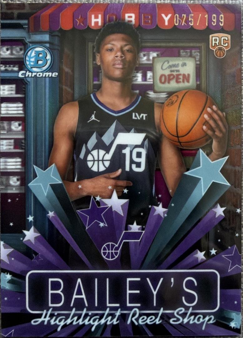 Ace Bailey [Fuchsia Refractor] #HS-9