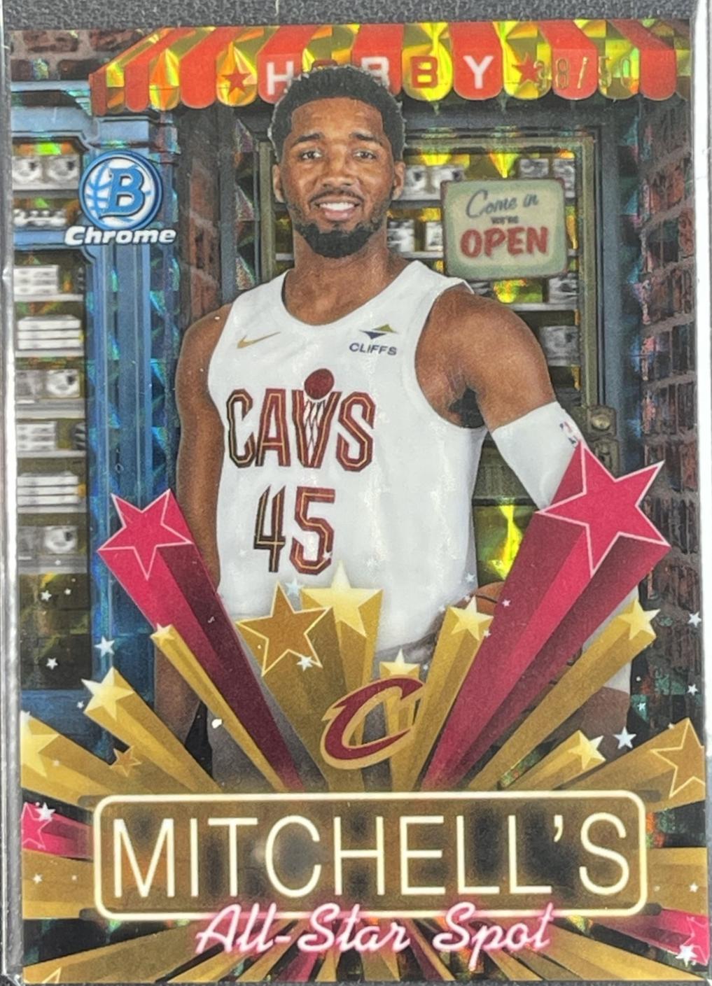 Donovan Mitchell [Gold Geometric] #HS-5