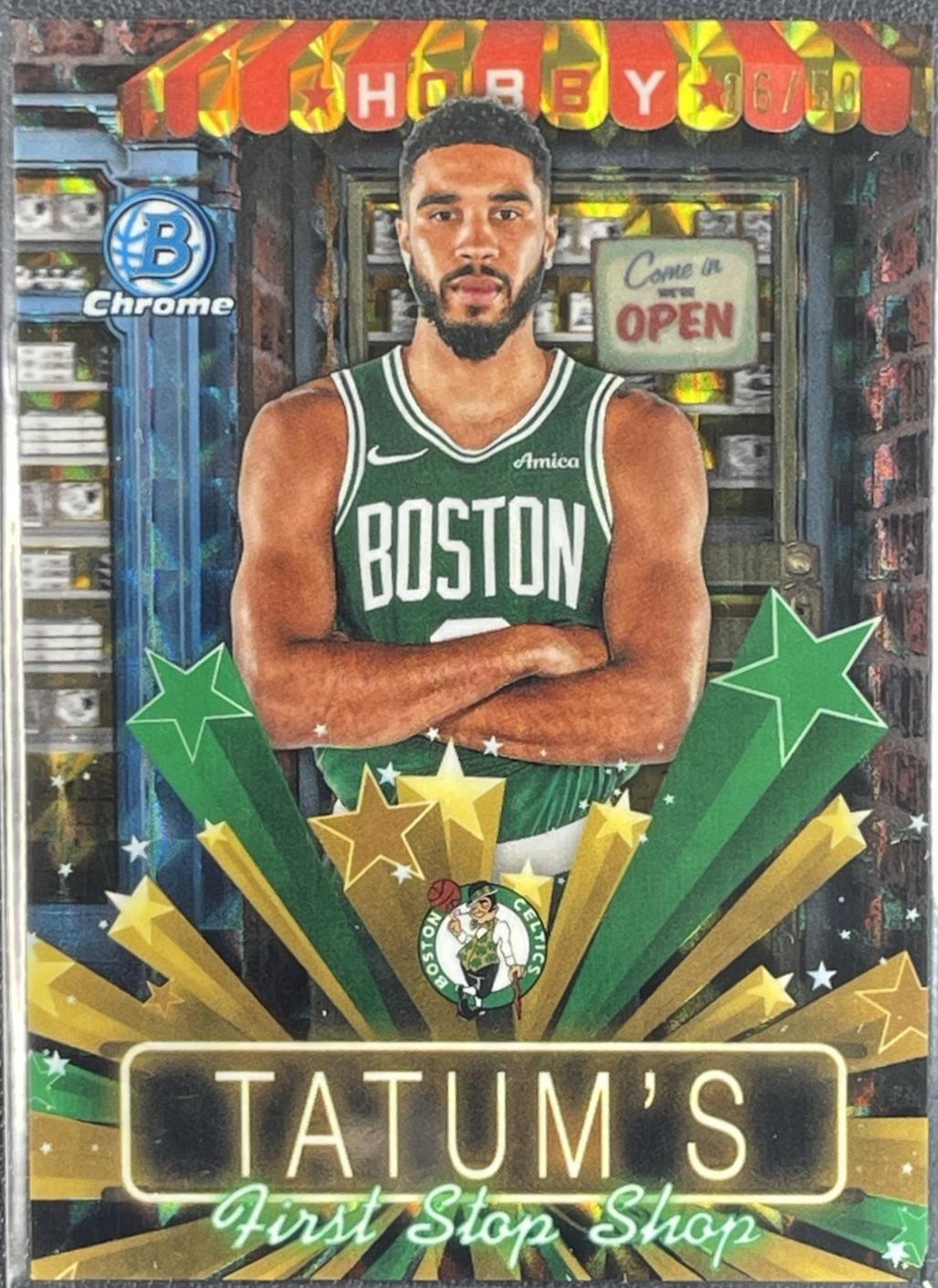 Jayson Tatum [Gold Geometric] #HS-10