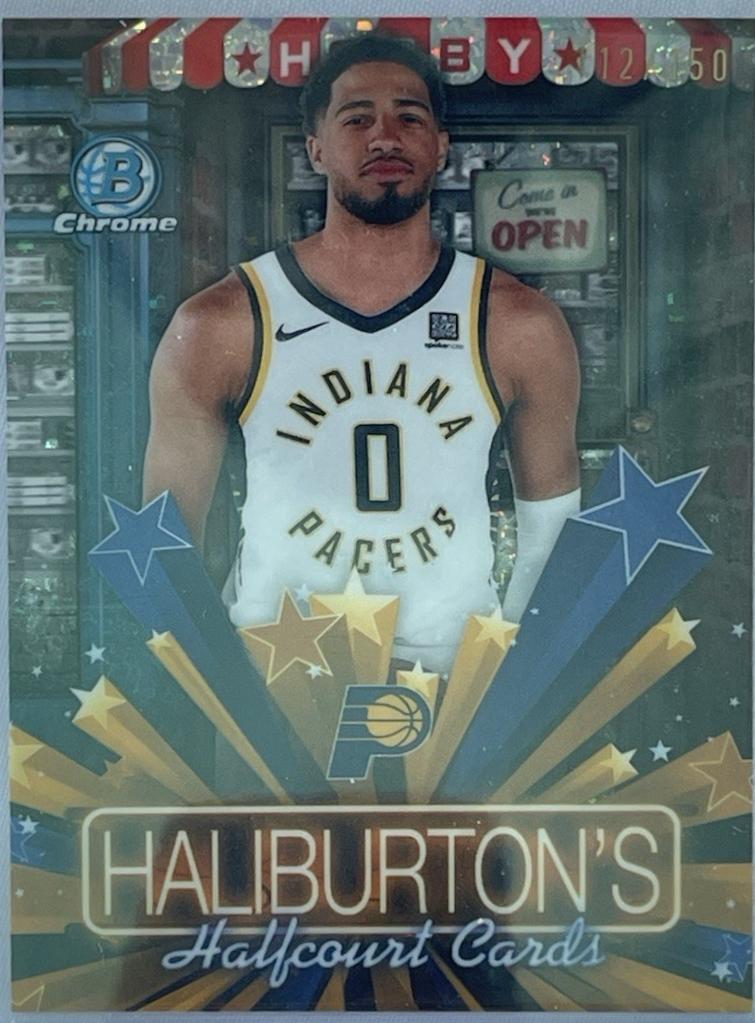 Tyrese Haliburton [Mini-Diamond Refractor] #HS-6