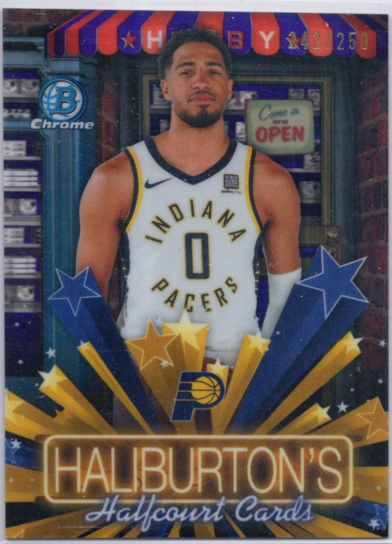 Tyrese Haliburton [Purple Refractor] #HS-6
