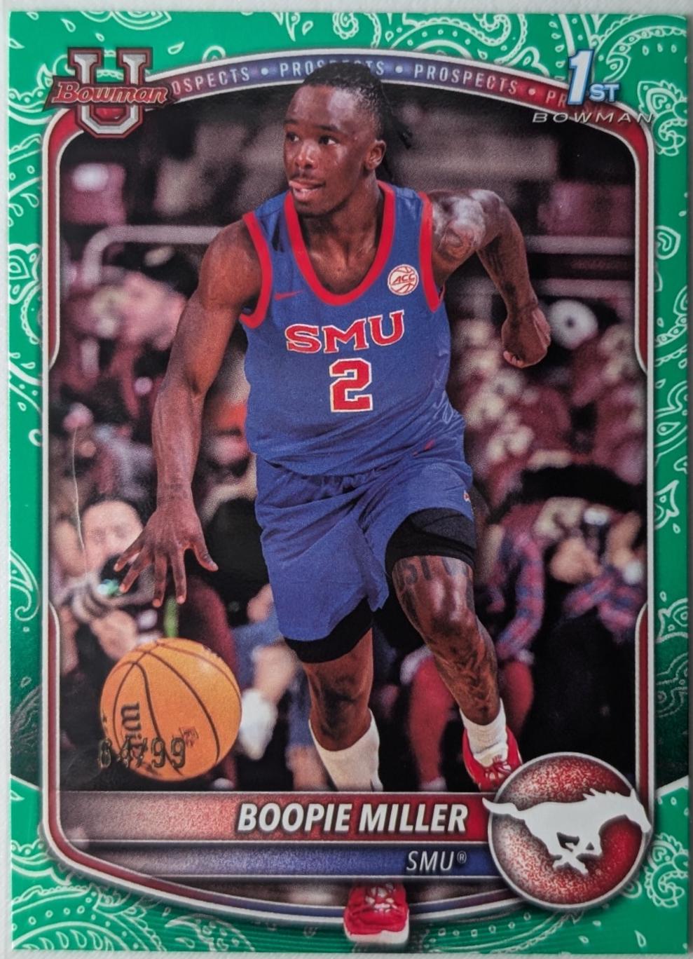 Boopie Miller [Green Pattern Border] #BPP-72