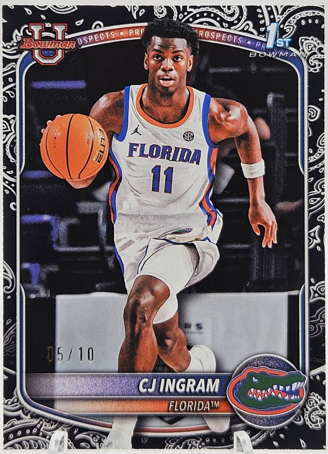 CJ Ingram [Black Pattern Border] #BPP-77