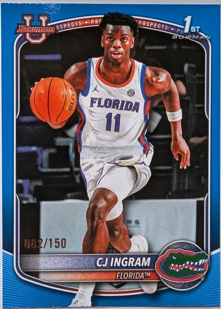 CJ Ingram [Blue Border] #BPP-77