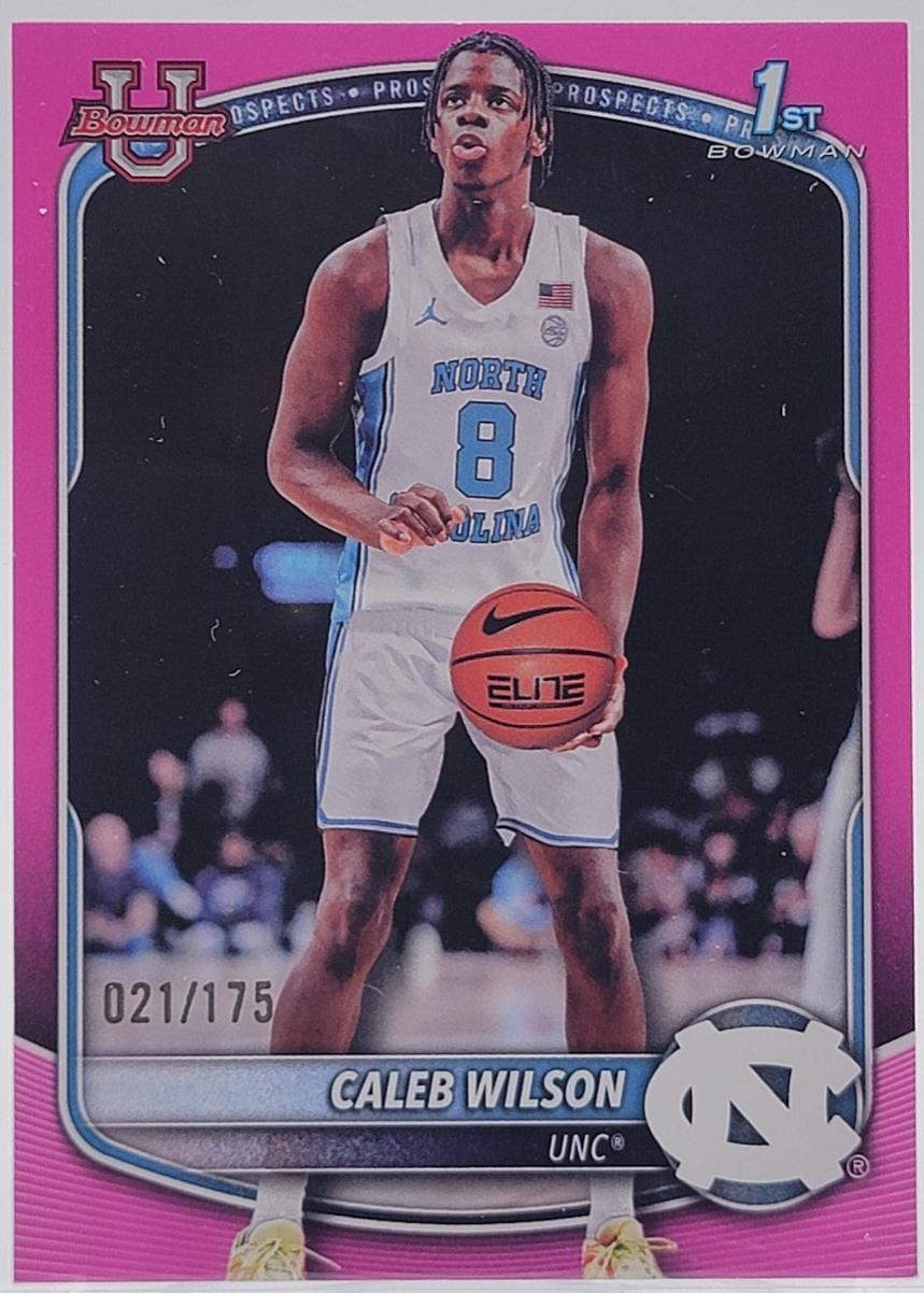 Caleb Wilson [Pink Border] #BPP-83