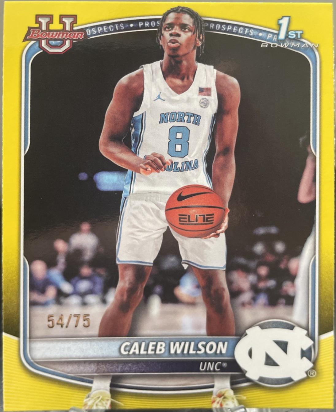 Caleb Wilson [Yellow Border] #BPP-83
