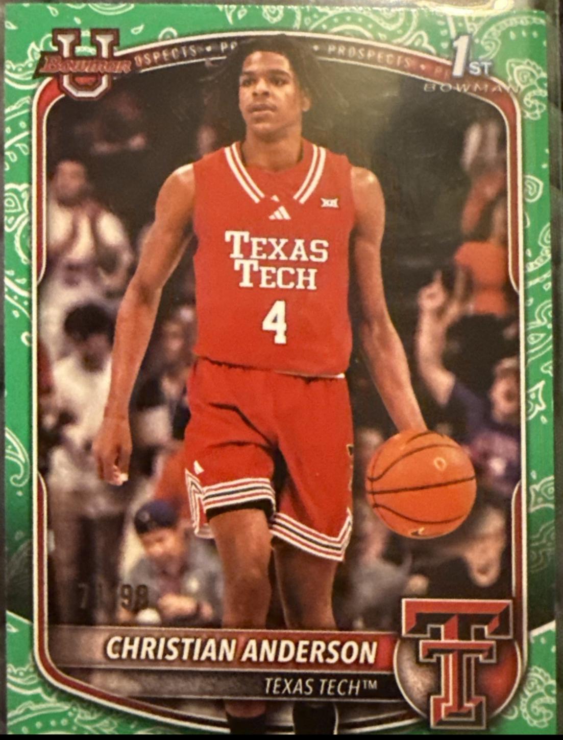 Christian Anderson [Green Pattern Border] #BPP-45