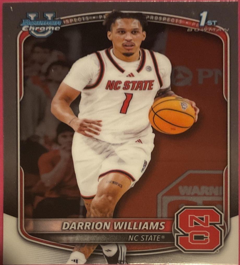 Darrion Williams [Bowman Logo Pattern] #BPP-36