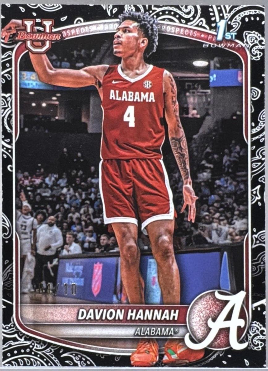 Davion Hannah [Black Pattern Border] #BPP-46