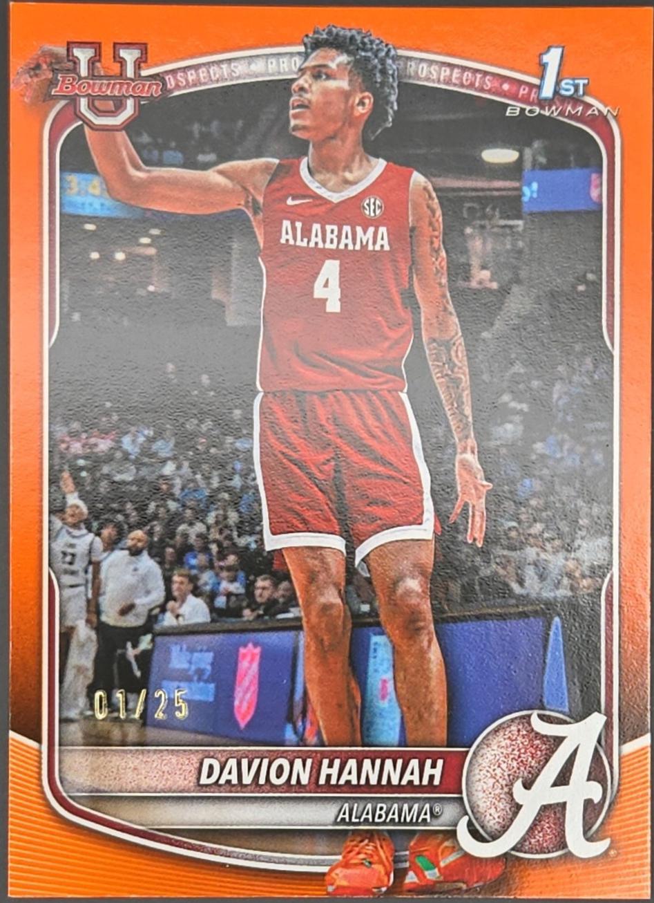 Davion Hannah [Orange Border] #BPP-46