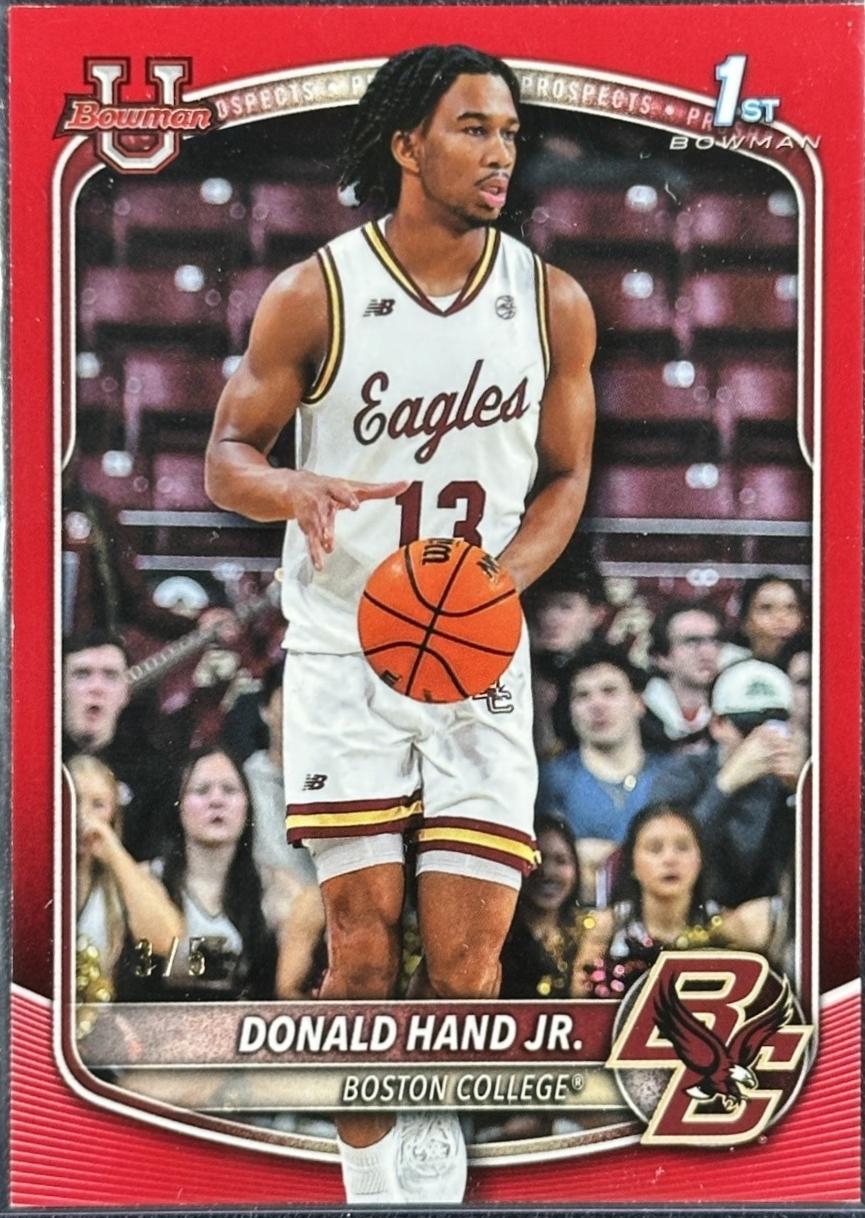 Donald Hand Jr. [Red Border] #BPP-57