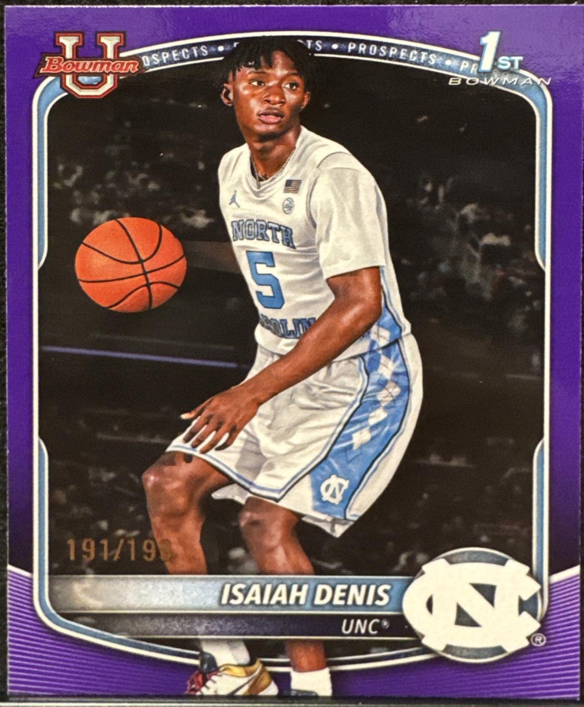 Isaiah Denis [Purple Pattern Border] #BPP-49