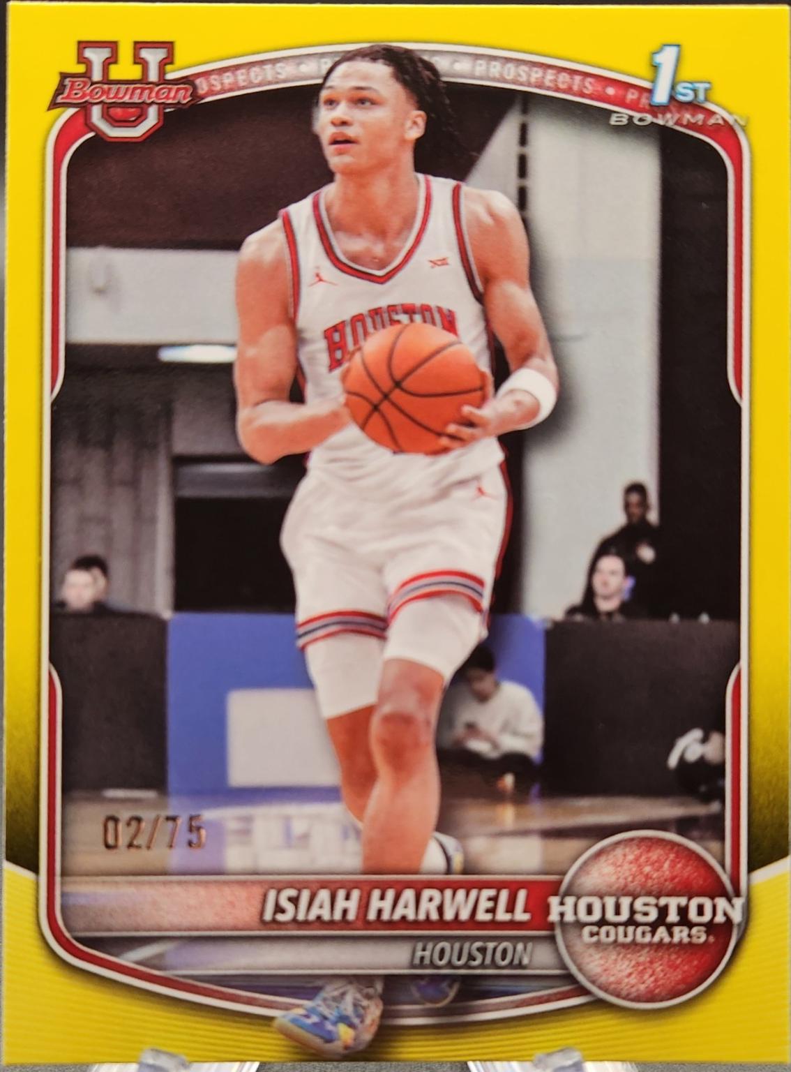 Isiah Harwell [Yellow Border] #BPP-7