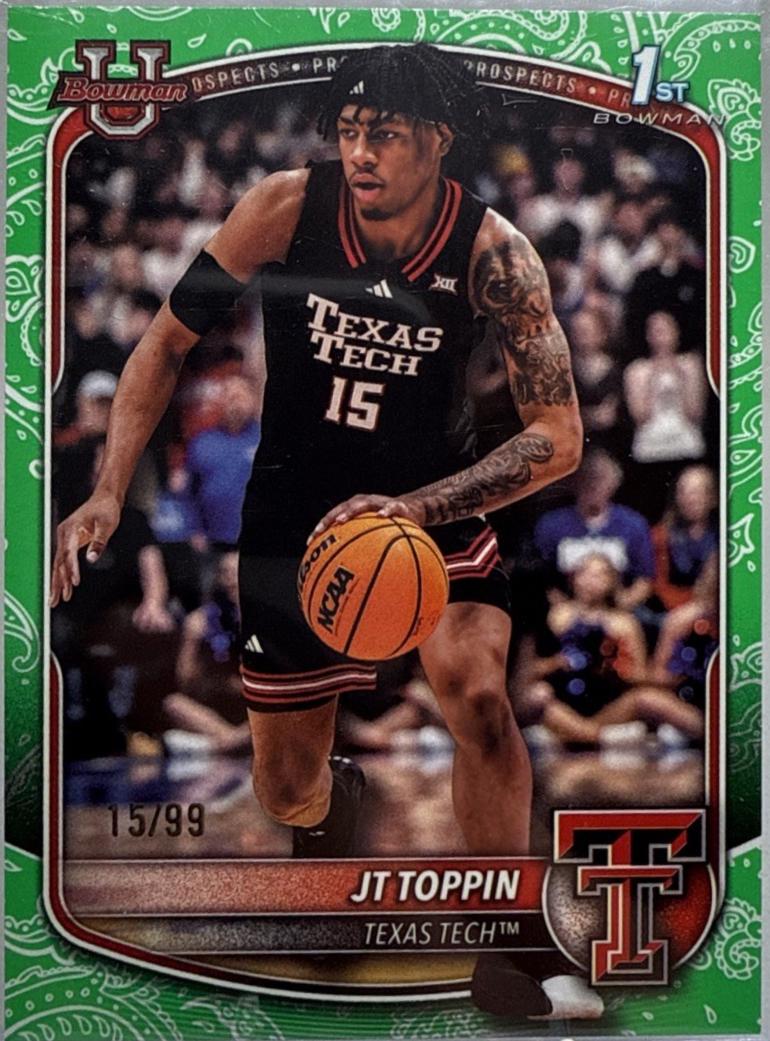 JT Toppin [Green Border] #BPP-93