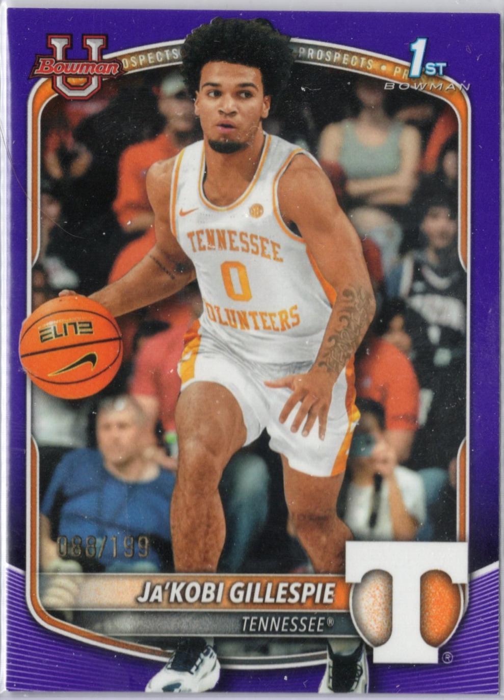 Ja'Kobi Gillespie [Purple Pattern Border] #BPP-58