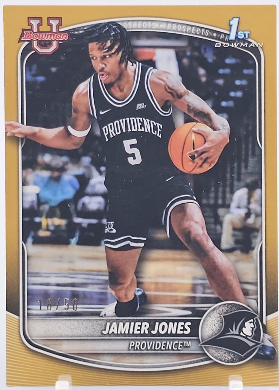 Jamier Jones [Gold Border] #BPP-59