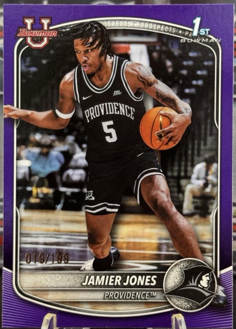 Jamier Jones [Purple Pattern Border] #BPP-59