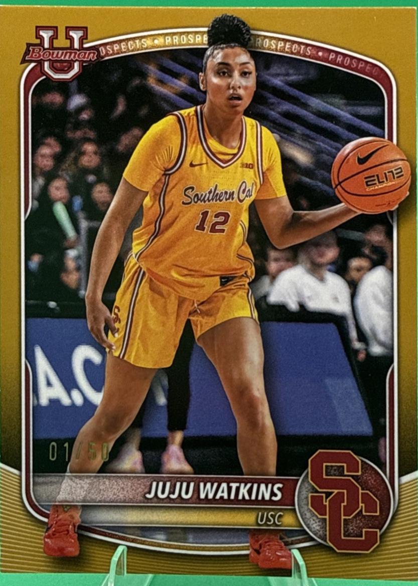 Juju Watkins [Gold Border] #BPP-96