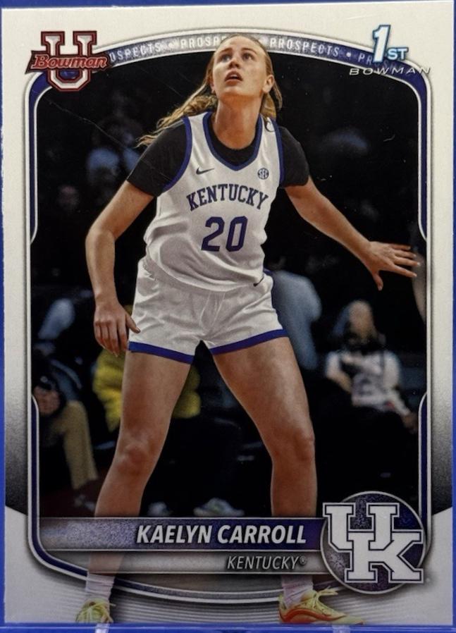 Kaelyn Carroll [Bowman Logo Pattern] #BPP-82