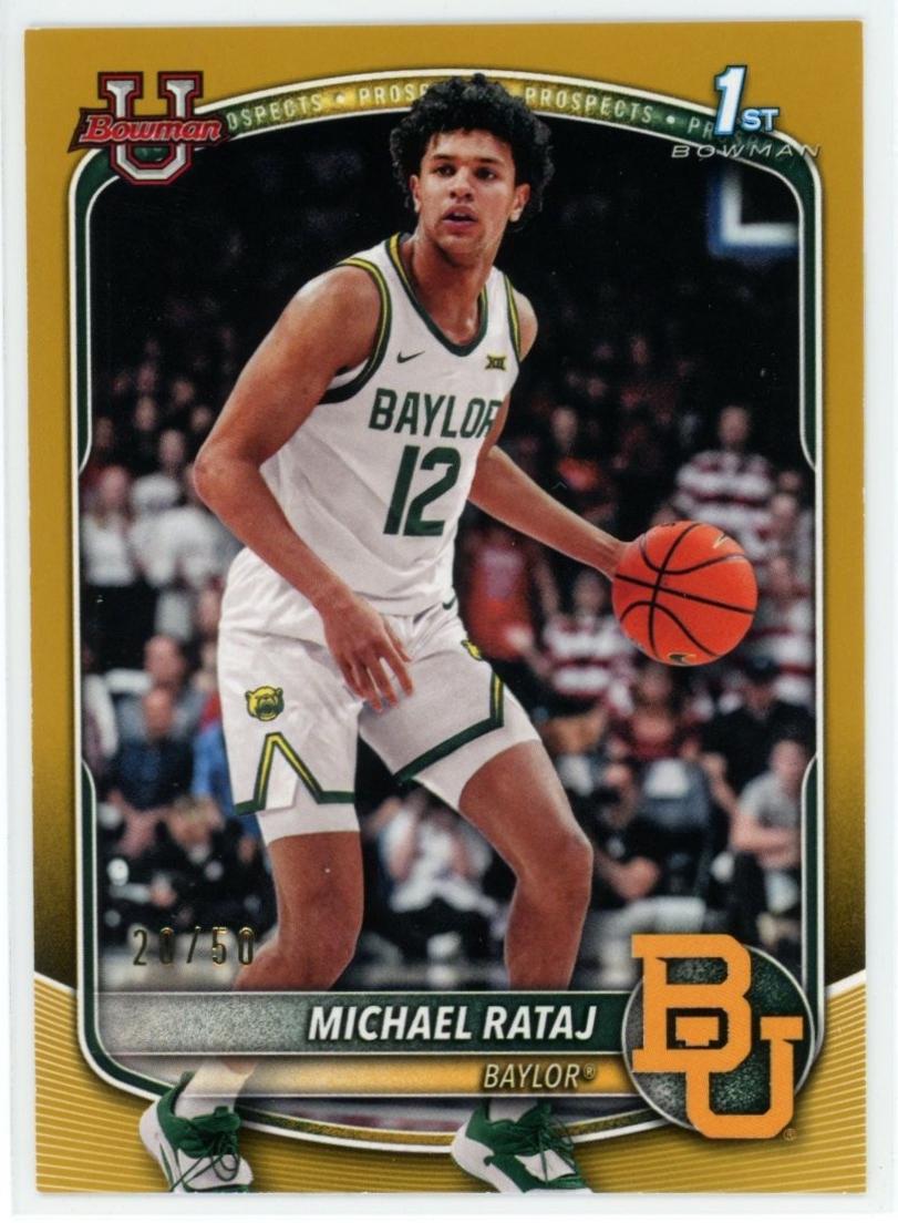 Michael Rataj [Gold Border] #BPP-26