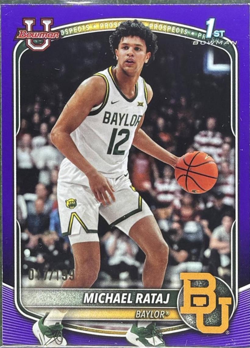 Michael Rataj [Purple Pattern Border] #BPP-26