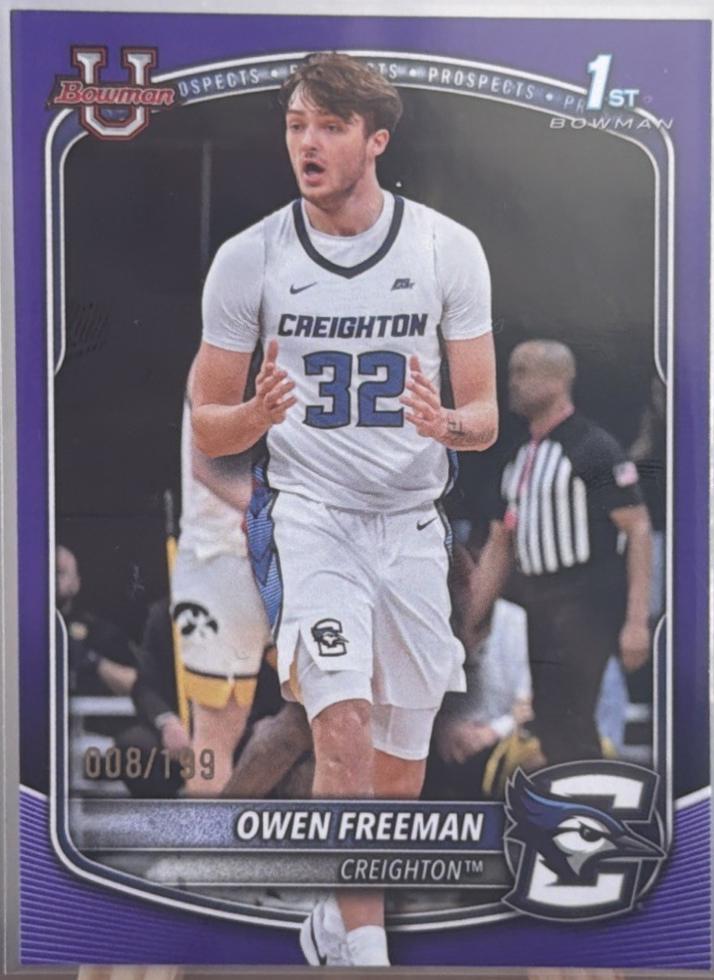 Owen Freeman [Purple Pattern Border] #BPP-32