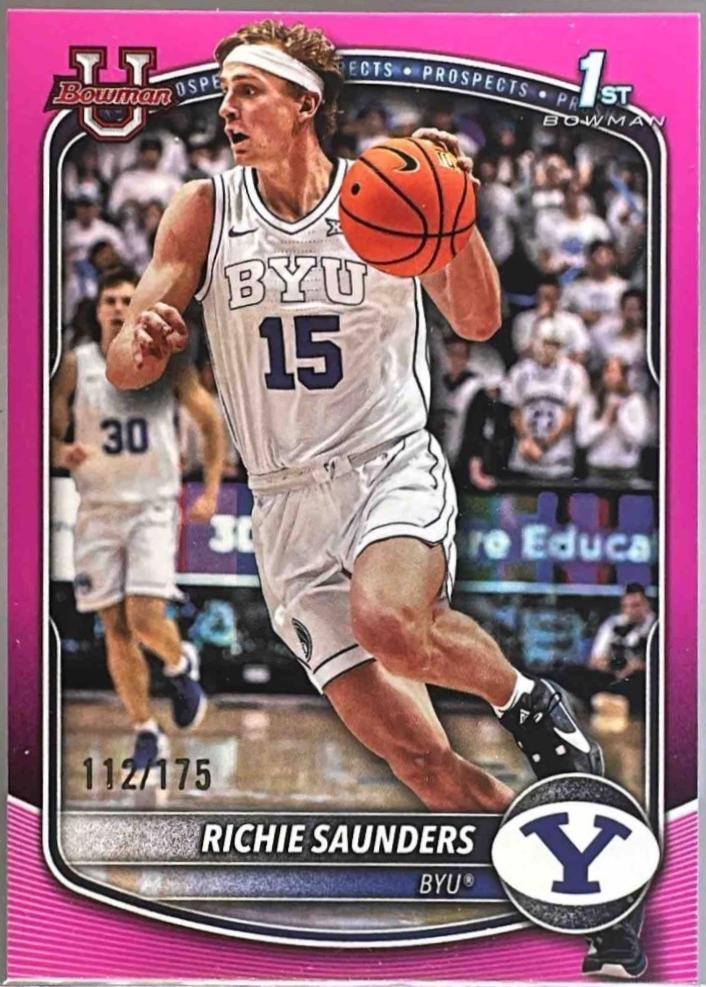 Richie Saunders [Pink Border] #BPP-66