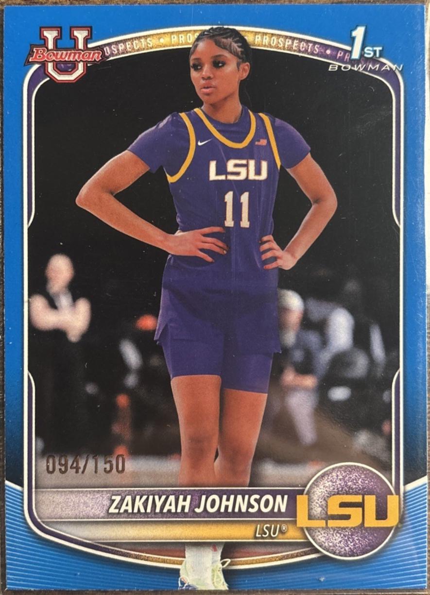 ZaKiyah Johnson [Blue Border] #BPP-73