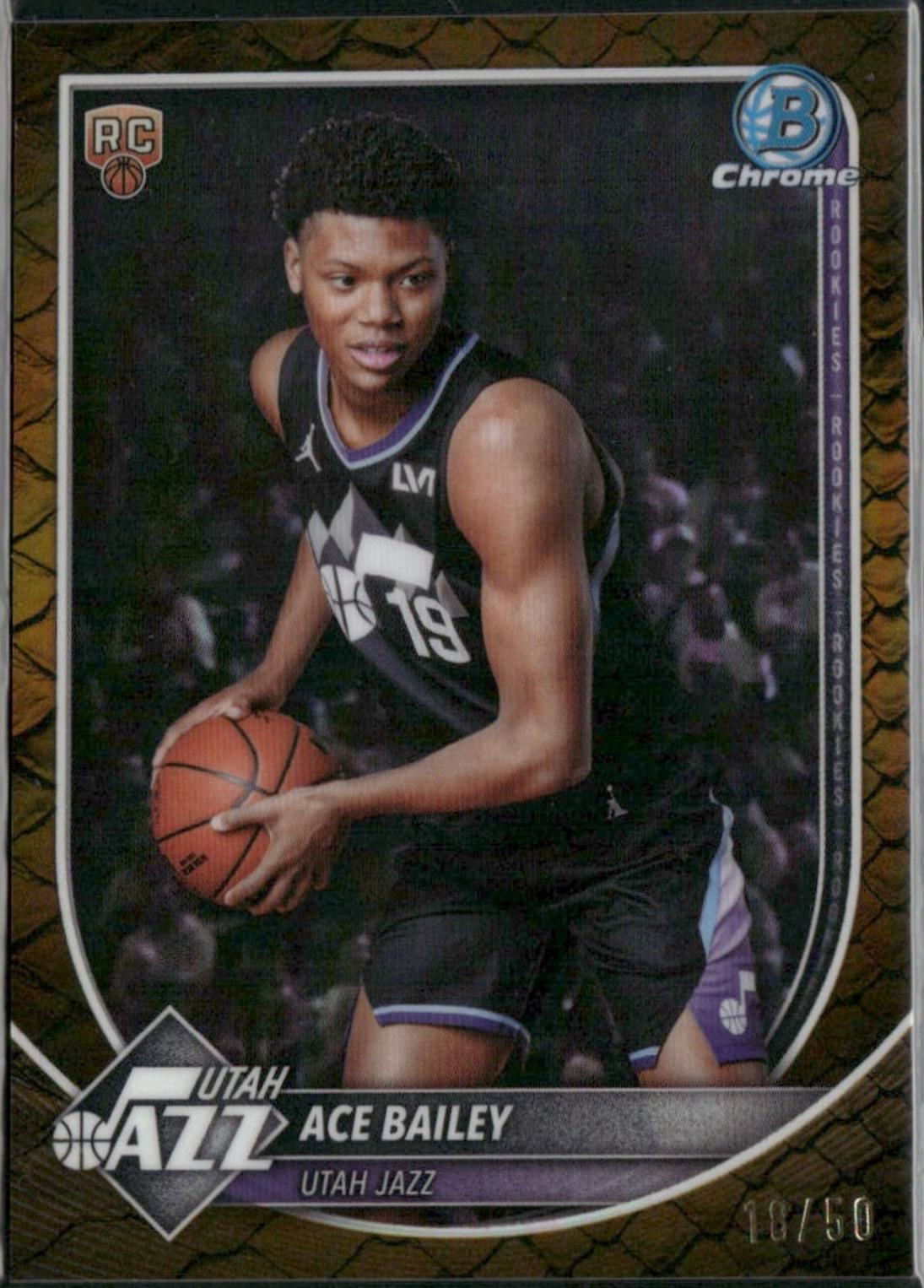 Ace Bailey [Reptilian Gold Refractor] #BCV-5