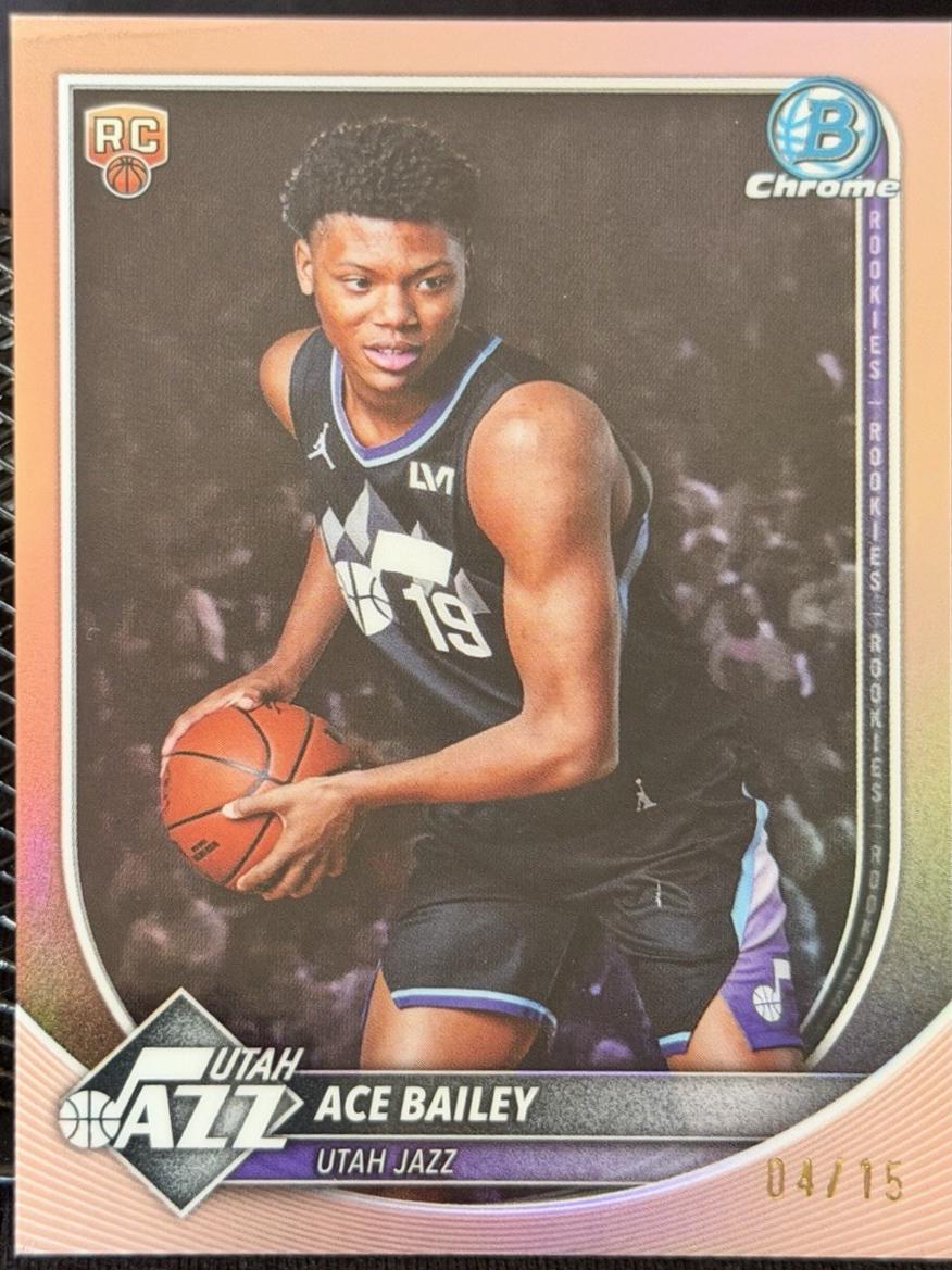 Ace Bailey [Rose Gold Refractor] #BCV-5