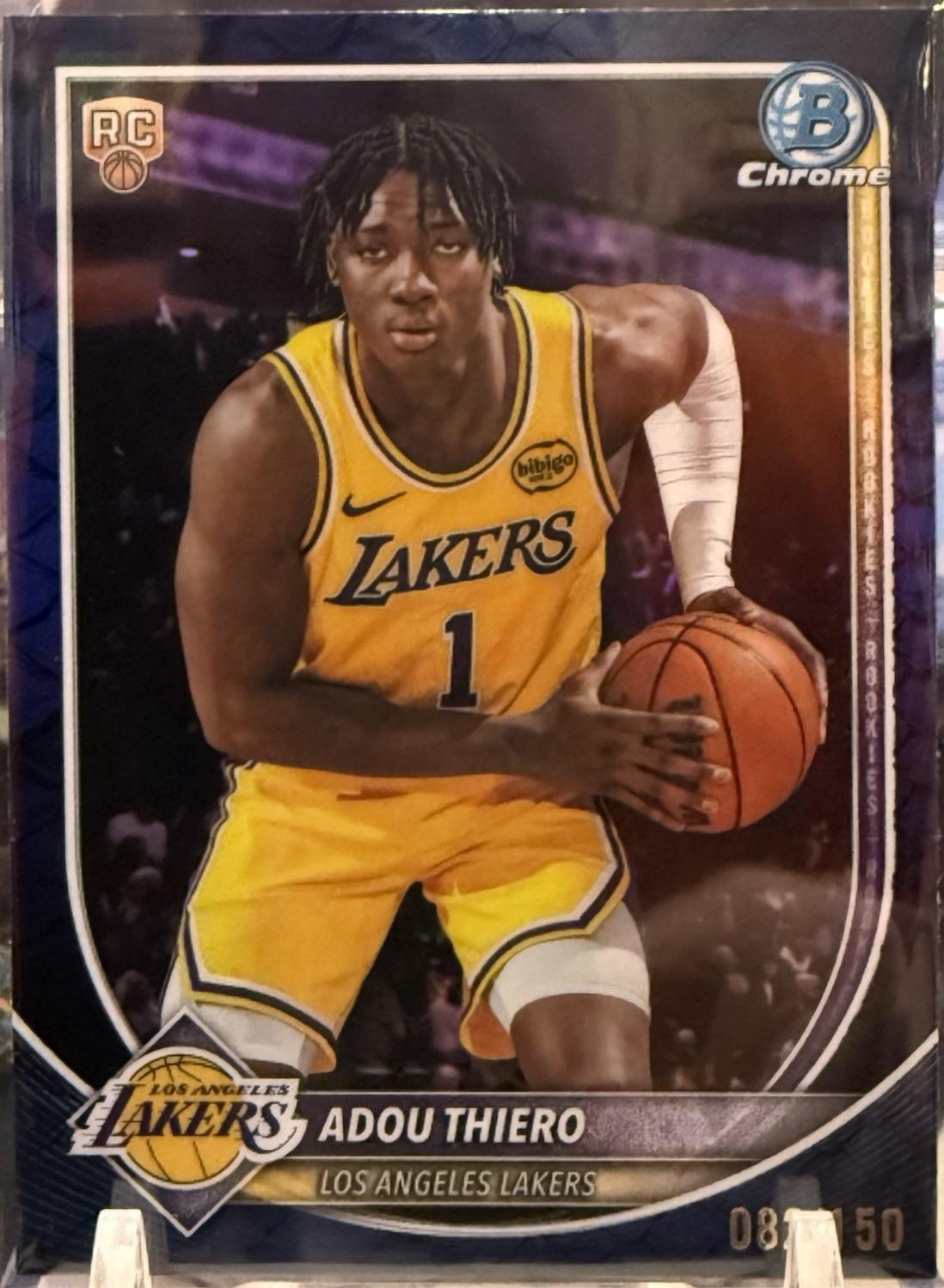 Adou Thiero [Reptilian Blue Refractor] #BCV-36