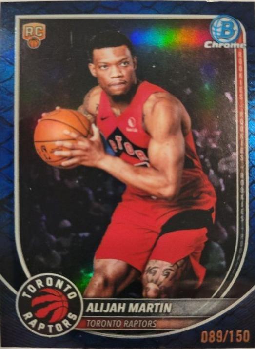 Alijah Martin [Reptilian Blue Refractor] #BCV-40