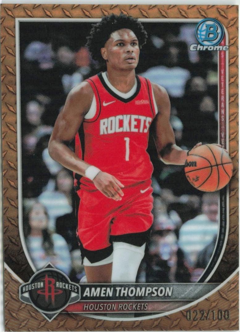 Amen Thompson [Steel Metal Refractor] #BCV-134