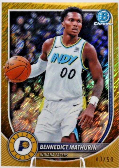 Bennedict Mathurin [Gold Shimmer Refractor] #BCV-78