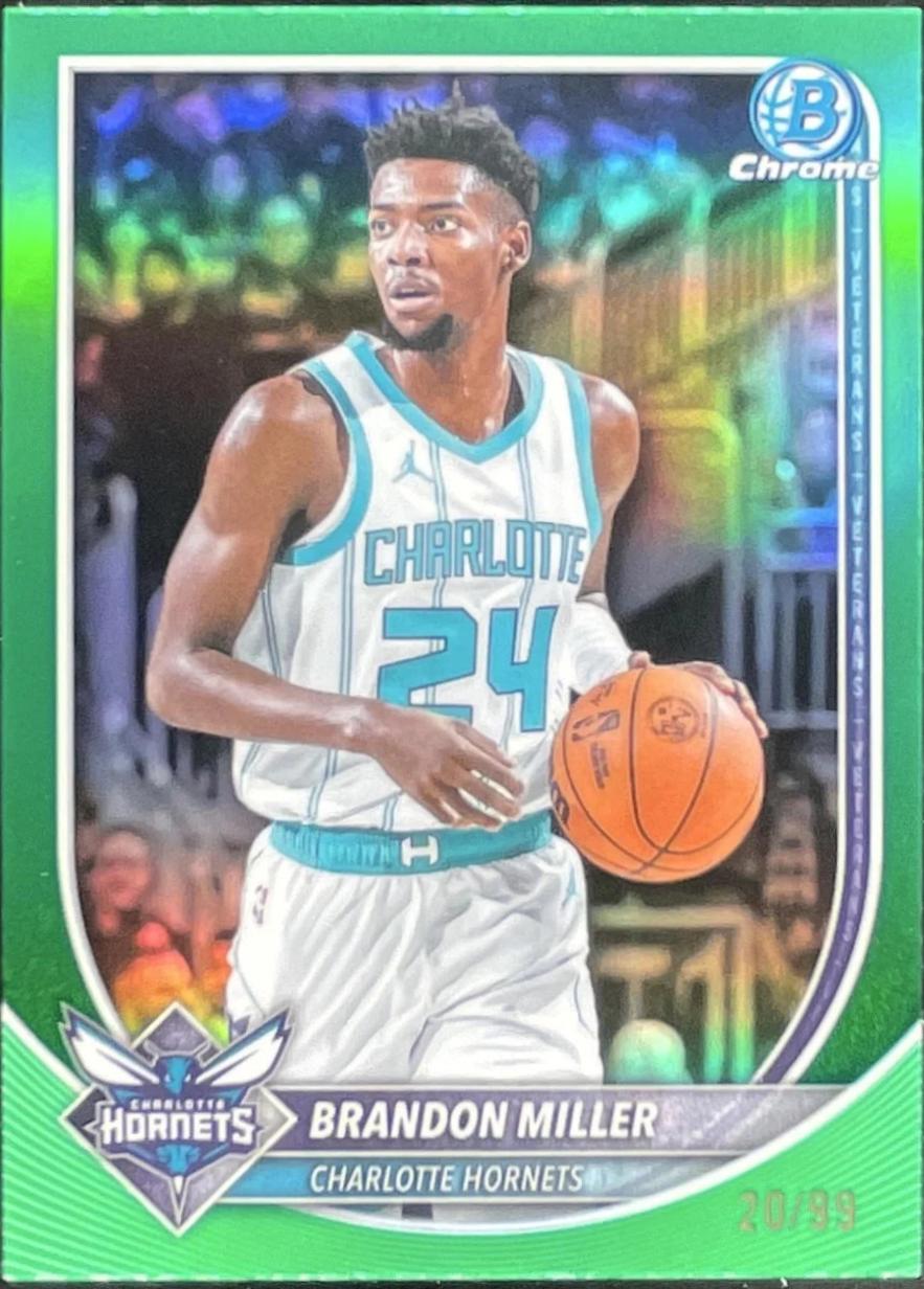 Brandon Miller [Green Refractor] #BCV-87