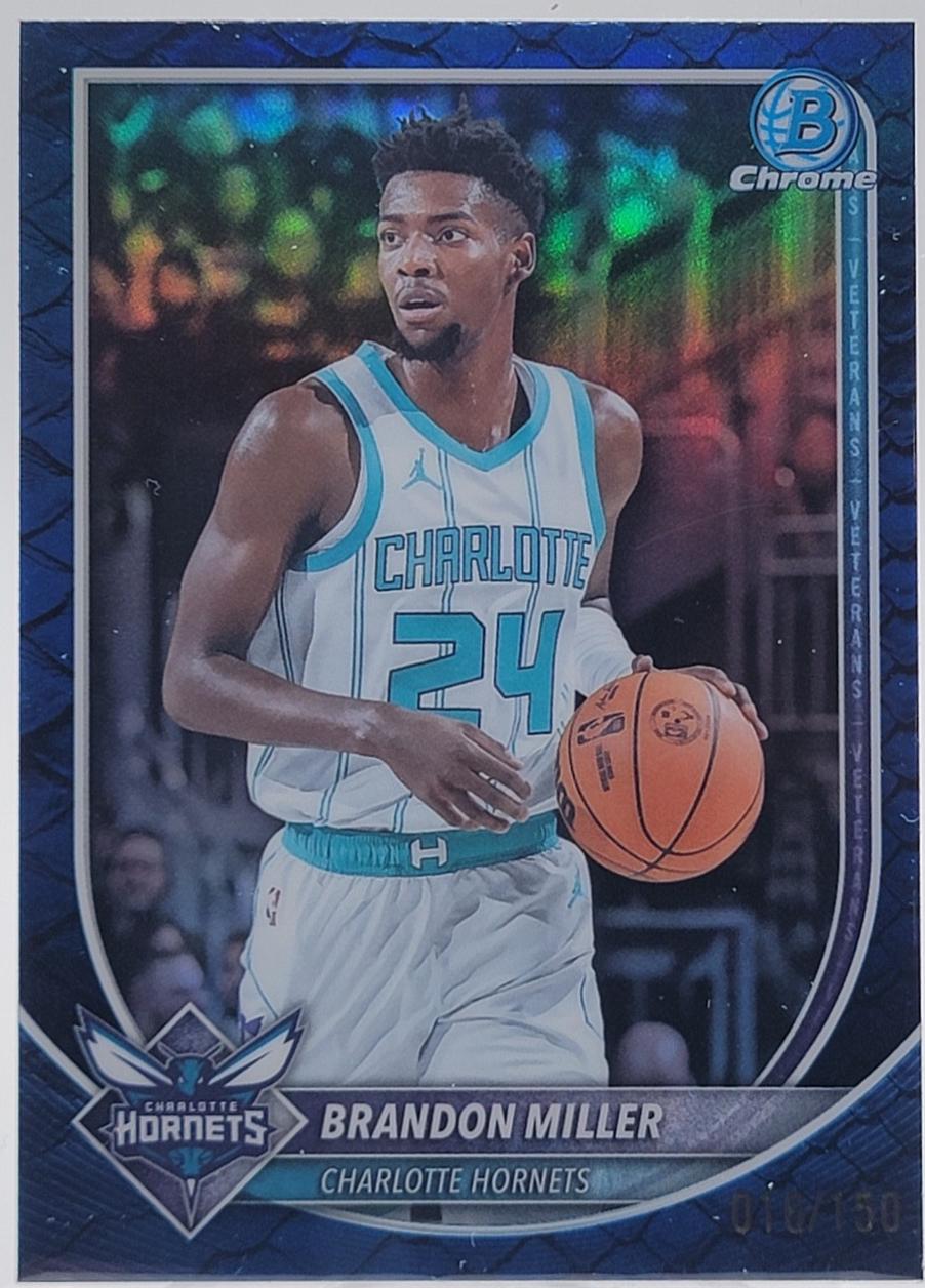 Brandon Miller [Reptilian Blue Refractor] #BCV-87