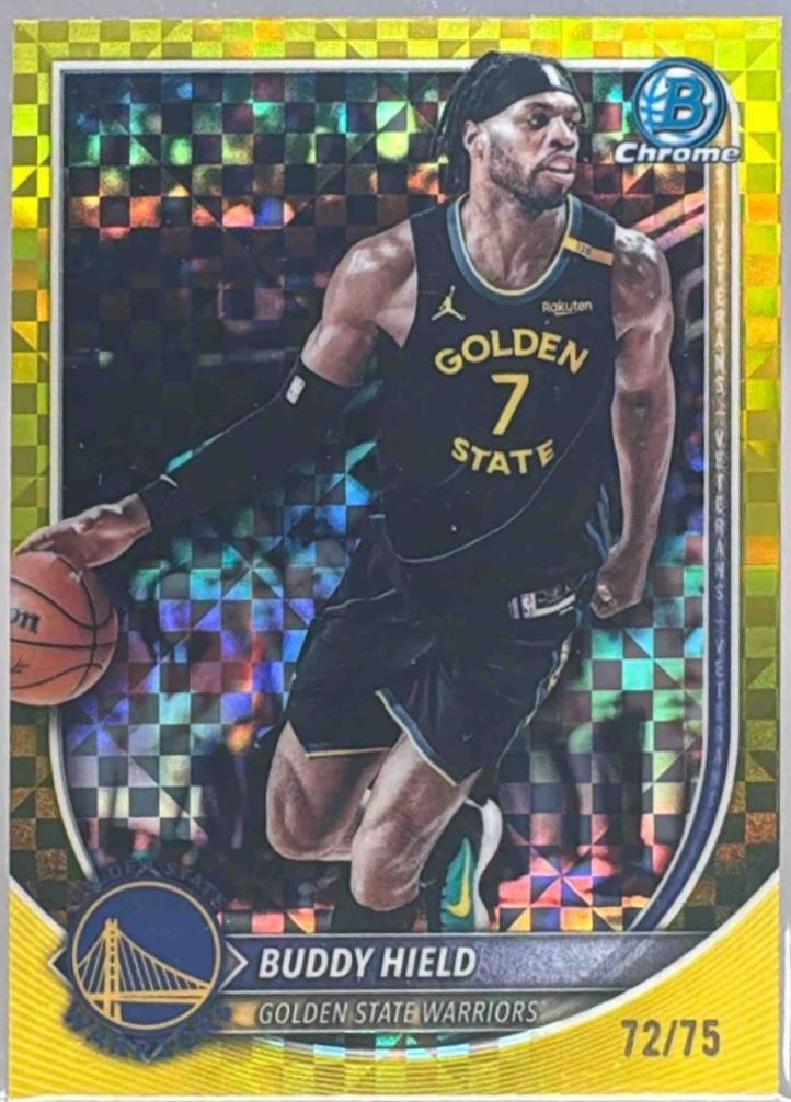 Buddy Hield [Yellow X-Fractor] #BCV-37
