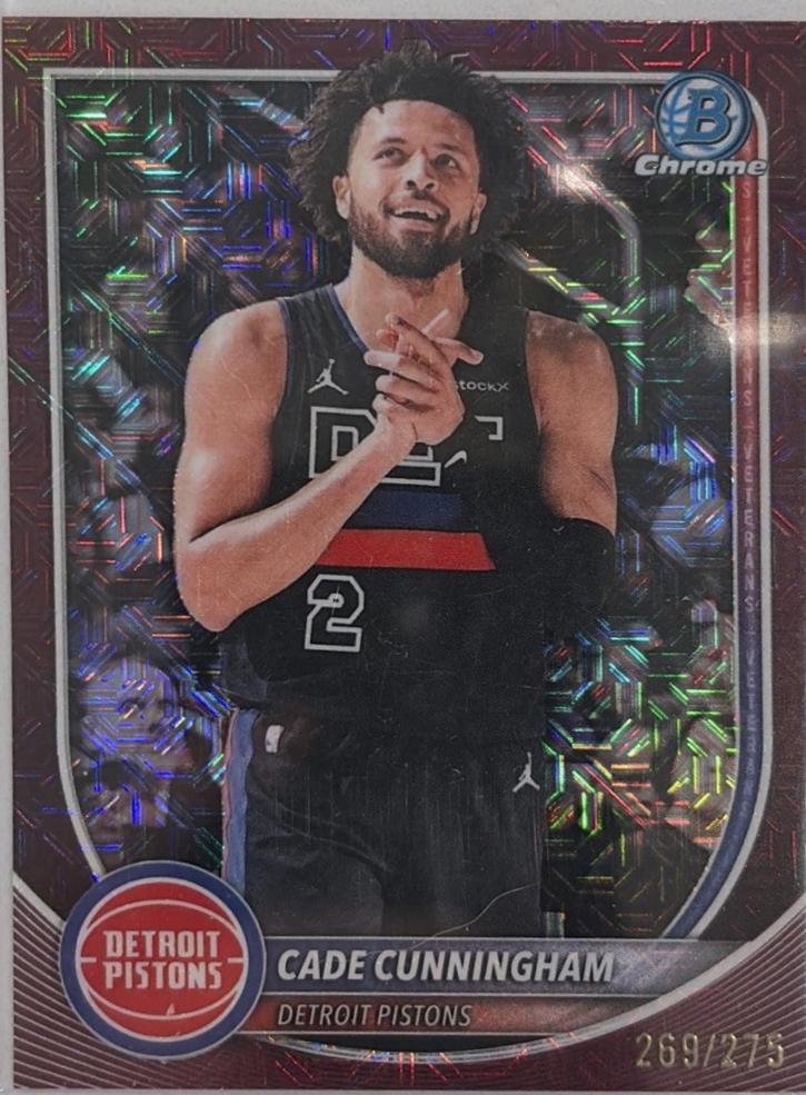 Cade Cunningham [Red Mojo] #BCV-74