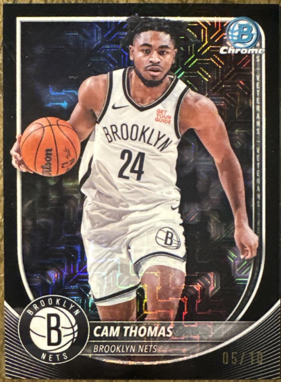 Cam Thomas [Burgundy Mojo] #BCV-59