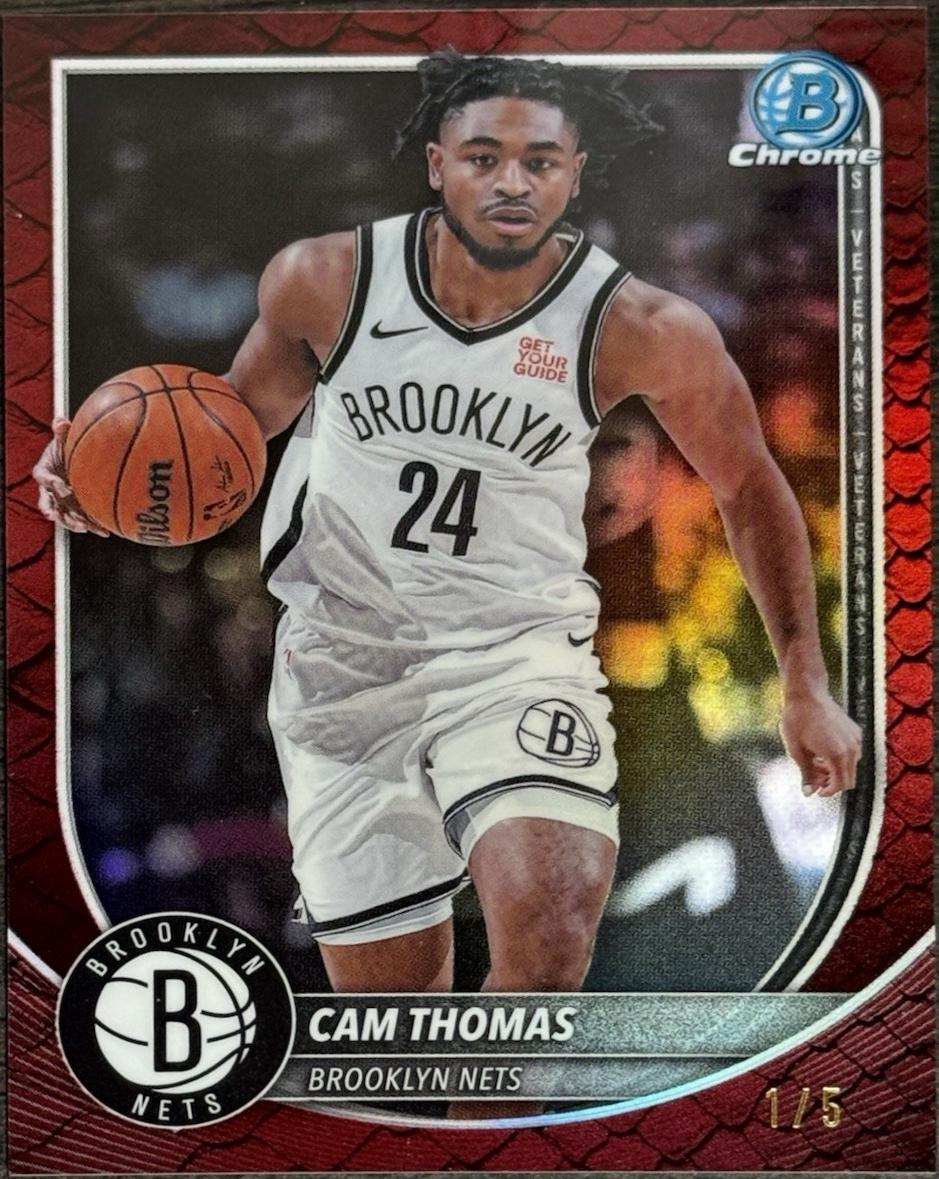 Cam Thomas [Red Geometric] #BCV-59