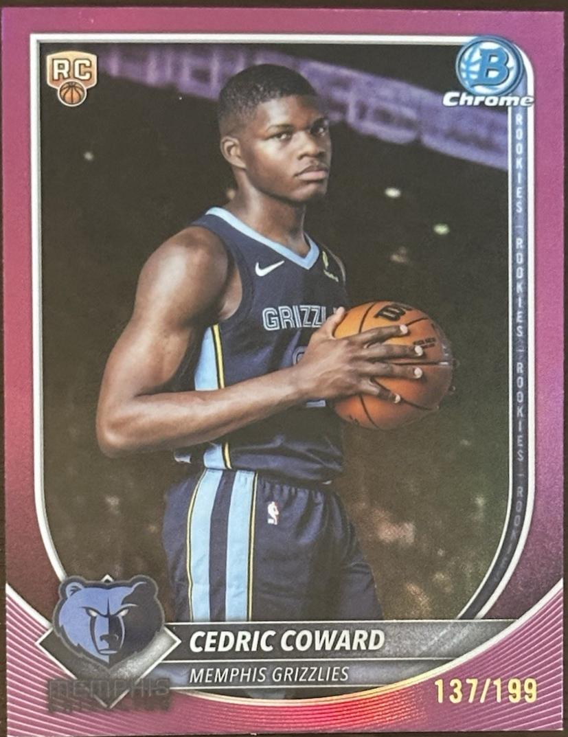 Cedric Coward [Purple Refractor] #BCV-11