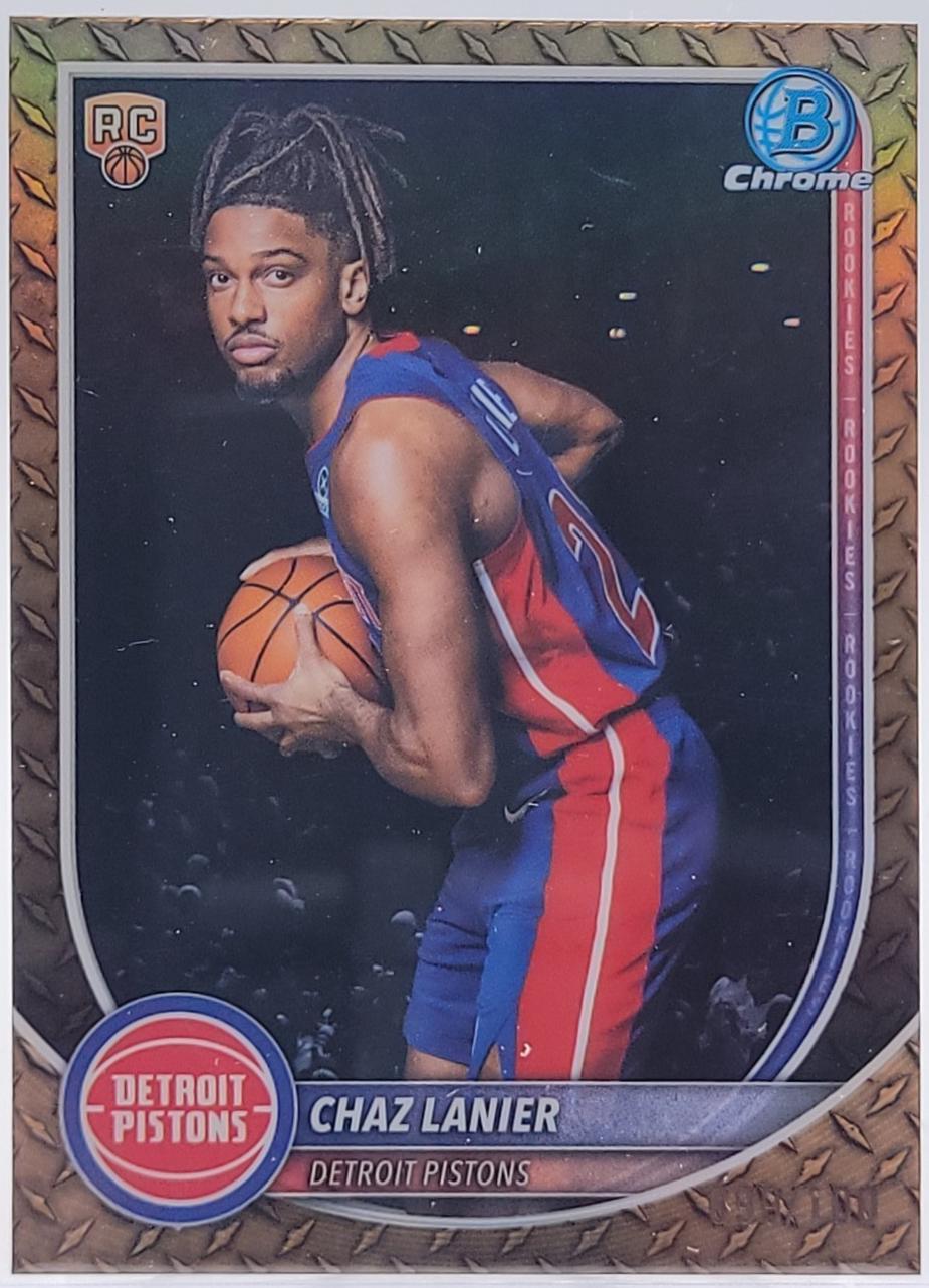 Chaz Lanier [Steel Metal Refractor] #BCV-38