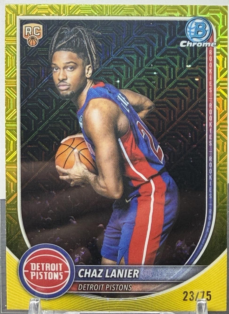 Chaz Lanier [Yellow Mojo] #BCV-38